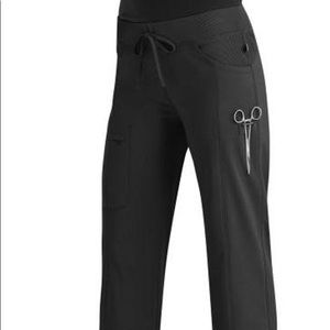 Cherokee Infinity Black Drawstring Scrub Pant